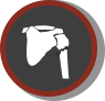Fractures and trauma icon